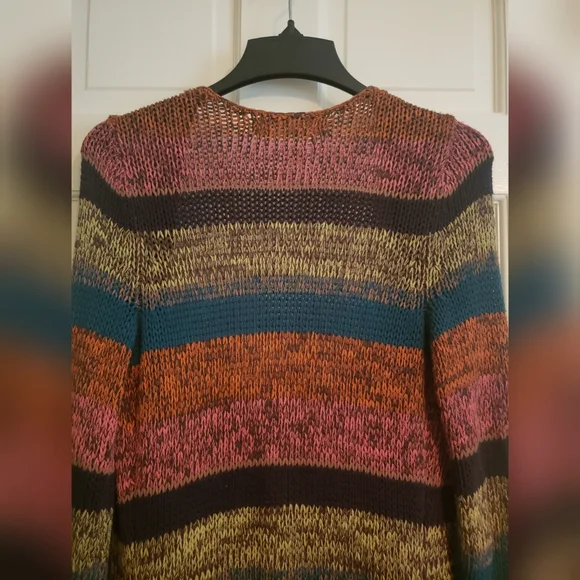 Sparrow Anthro Multi-Color Cardigan S - Picture 8 of 9